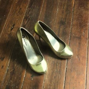 Gold Heels.